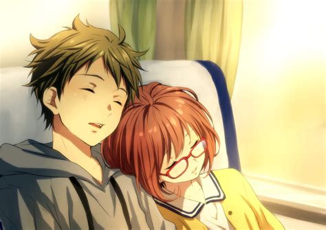 Anime Series Couple Sleep Girl Boy Wallpapers Hd Desktop And
