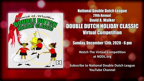 Double Dutch Holiday Classic Promo Video Youtube