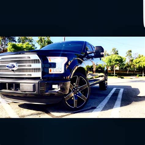 Concavo Wheels — Ford F150 Platinum On 26 Cw6 With Custom Silver