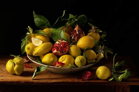 Paulette Tavorminas Still Life Photography Of Fruit And Flowers Will