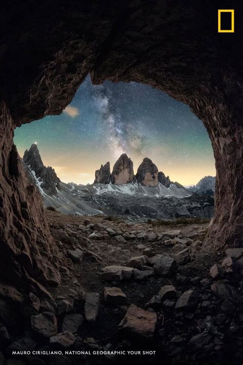 Italian Dolomites Milky Way Mauro Cirigliano Dolomites Landscape
