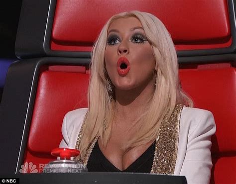 Christina Aguilera Steals The Spotlight From The Contestants On The