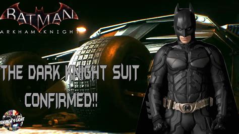 Batman Arkham Knight The Dark Knight Skin Confrimred Youtube