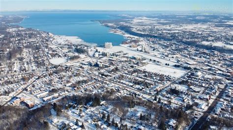 Owen Sound Ontario Canada City Photo Owen Sound Aerial
