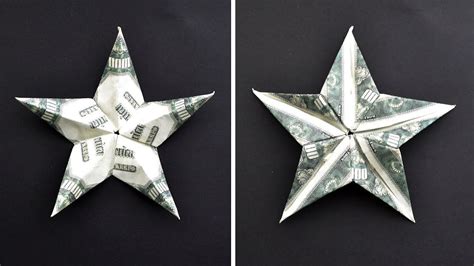 Check spelling or type a new query. Money 5 POINTED DOUBLE-SIDED STAR | Modular Origami Dollar Tutorial DIY ...