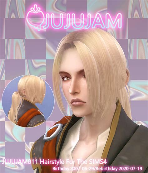 Sims 4 Cc Male Ponytails And Updo Hair Mods All Free Fandomspot