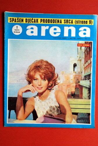 Sylva Koscina On Cover 68 Very Rare Exyu Magazine Ebay