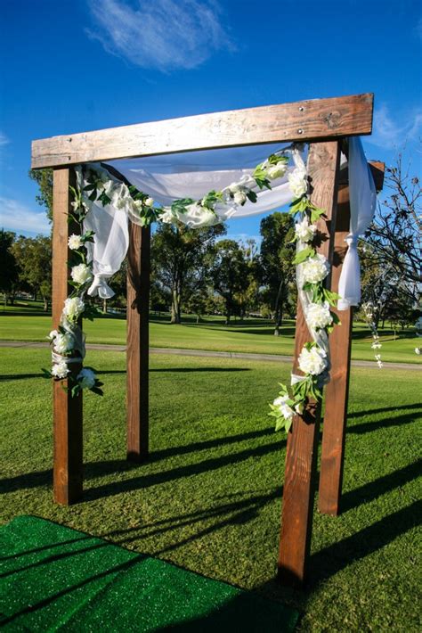 Vineyard Wedding Arbor Arch A1 Party Rental