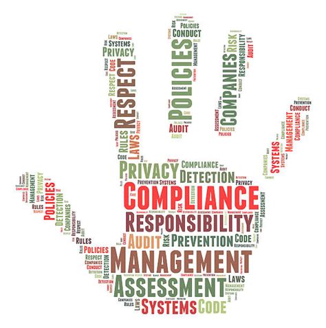 Compliance Word Cloud Concept Stock Photos Pictures And Royalty Free