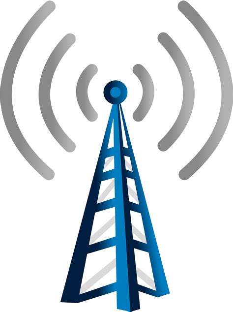 Communication Tower Png Pic - Cell Phone Tower Clip Art Transparent Png png image