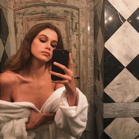 Kaia Gerber Covers Up In Weho After Backlash Over Selfie Daily Mail