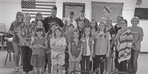 Vfw Girl Scouts Guthrie News Leader