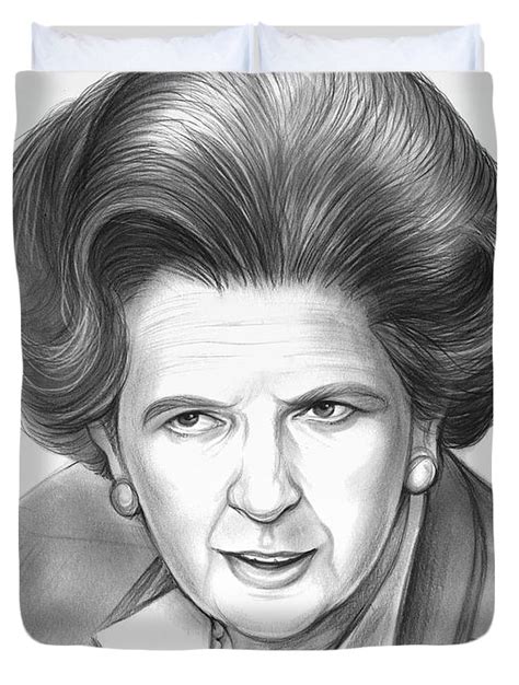 Margaret Thatcher Duvet Cover For Sale By Greg Joens