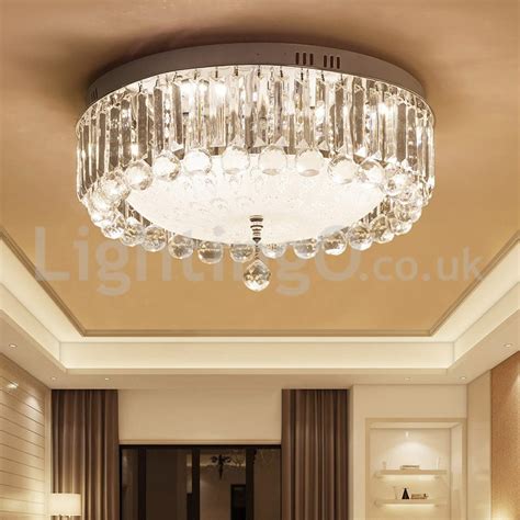 Now, it is high time for you. Modern Round Crystal Flush Mount Ceiling Lights Bedroom ...