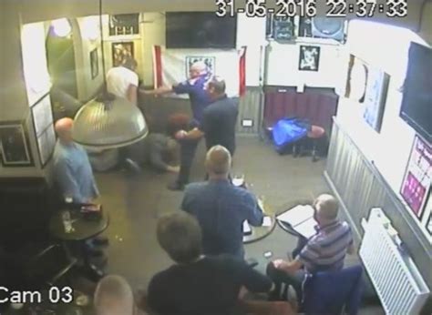 Sickening Cctv Shows Moment Pensioner Was Brutally Attacked In Pub