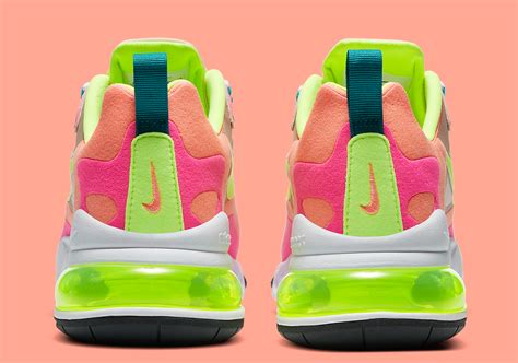 Nike Air Max 270 React Volt Pink Dc1863 600