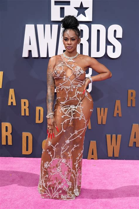 Jess Hilarious At The Bet Awards Naked Dress Trend At The