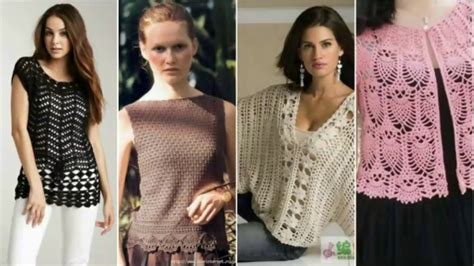 Blusas A Crochet Paso A Paso Como Tejer Blusa Crochet Facil Handwork Diy