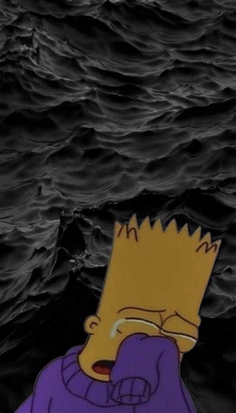 Bart Simpson Sad Boy Wallpapers Bigbeamng