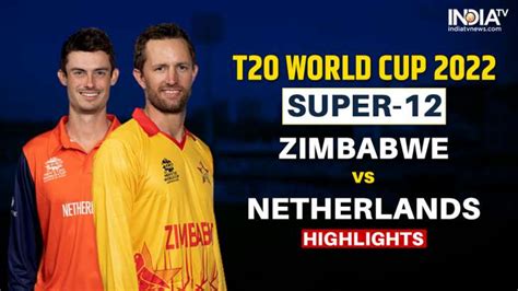 Zim Vs Ned Super 12 Highlights Ned Dominate Zim To Win One Sided