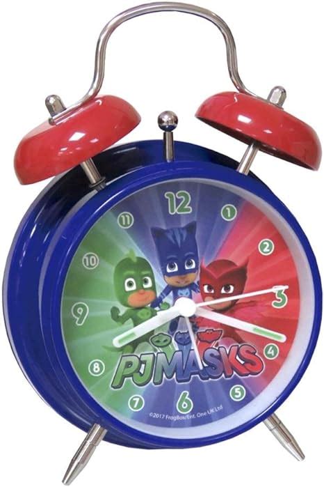 Pj Masks Twin Bell Alarm Clock Uk Toys And Games