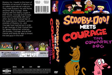 Scooby Doo Meets Courage The Cowardly Dog Dvd By Steveirwinfan96 On