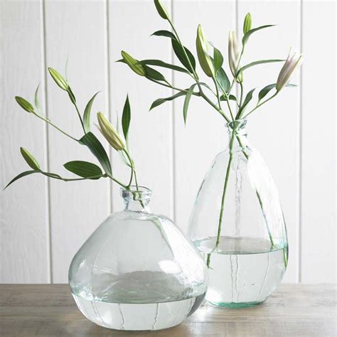 Recycled Glass Balloon Vases Decor Ideas