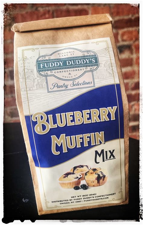 Fuddy Duddys Blueberry Muffin Mix