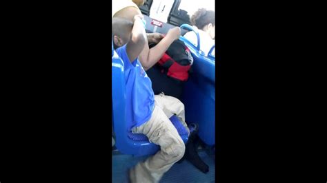 6 Year Old On Bus Sucking A Nook Youtube