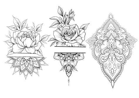 Https://tommynaija.com/tattoo/feminine Mandala Tattoo Designs Paper