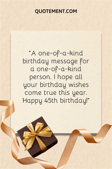 60 Extraordinary Ways To Wish A Happy 45th Birthday