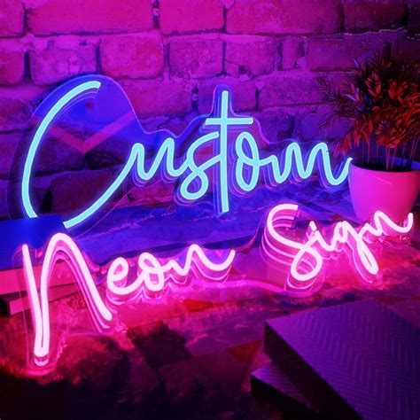 Classy Custom Neon Signs Waterproof Indoor Outdoor Led Etsy