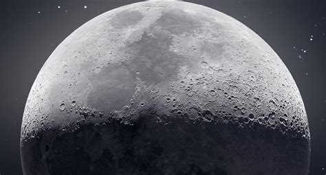 La Espectacular Imagen De La Luna Que Requirió De 50000 Fotos Para