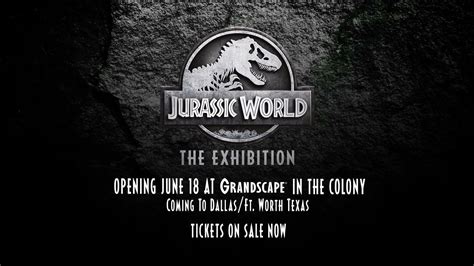 Jurassic World The Exhibition Comes To Dallasft Worth Youtube