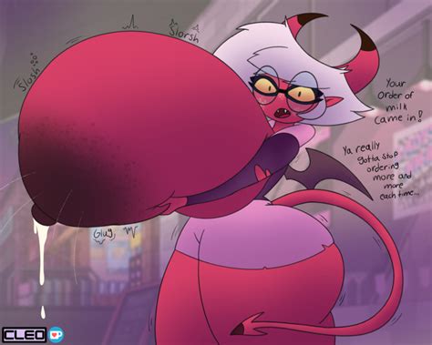 rule 34 2023 asmodeus assistant background character big ass big breasts breasts bigger than