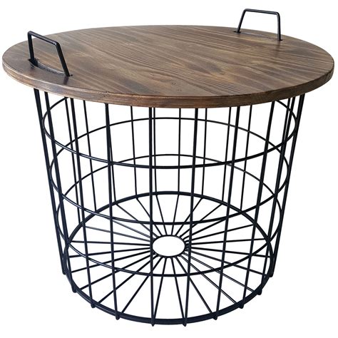 Woodmetal Table With Removable Top At Home