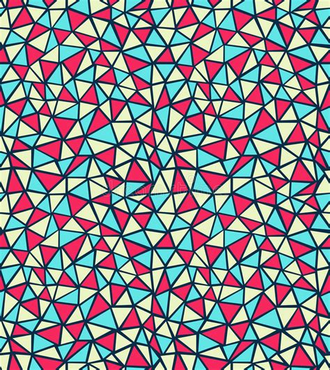 Triangle Pattern Stock Vector Illustration Of Fabric 24824575