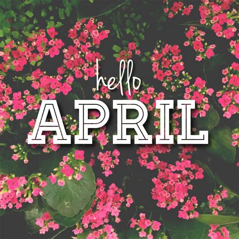 Hello April Wallpapers Top Những Hình Ảnh Đẹp