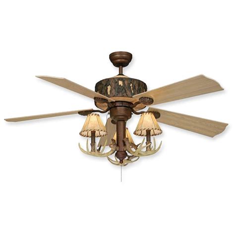 Rustic Ceiling Fans For Cabins Ceiling Fan With Light Ceiling Fan