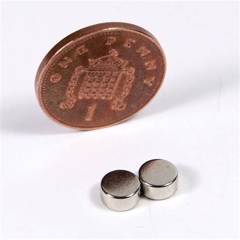 2x Strong Magnets 6mm Dia X 3mm Thick Magl2 Bromley Craft