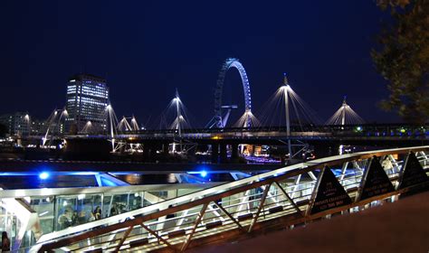 Free Images Light Bridge Skyline Night City Skyscraper River