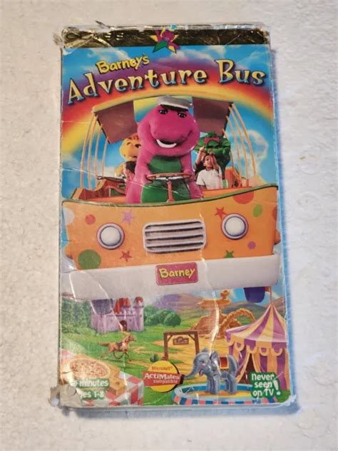 Barneys Adventure Bus Classic Collection Vhs Video Tape Vhs Hot Sex