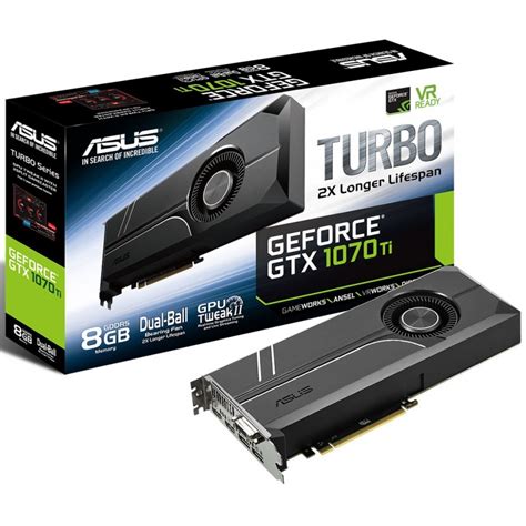 Carte Graphique Asus Nvidia GTX 1070 Ti Turbo 8 Go