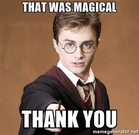 101 Funny Thank You Memes To Say Thanks For A Job Well Done Harry
