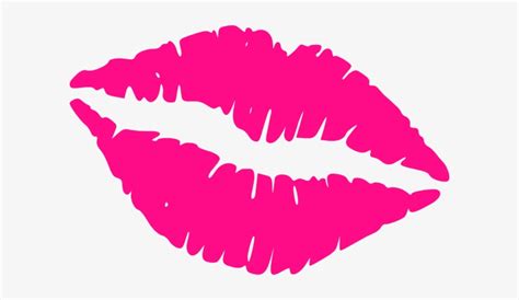 Lips Kiss Logo Vector