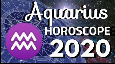 Aquarius 2020 Kapalaran Horoscope Predection Tagalog Youtube