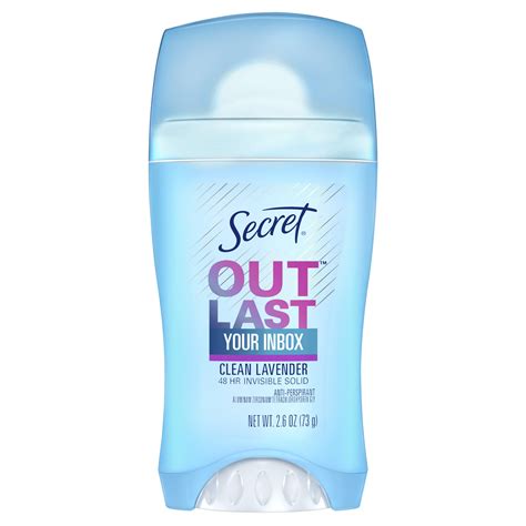 Secret Outlast Invisible Solid Antiperspirant Deodorant For Women