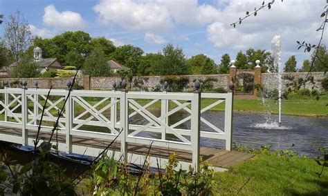 Garden Bridges Wooden Garden Bridges The Garden Trellis Company