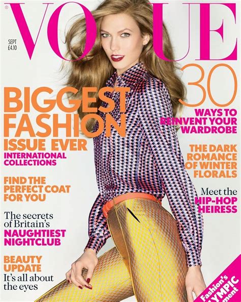 Karlie Kloss Vogue Magazine Covers • Celebmafia