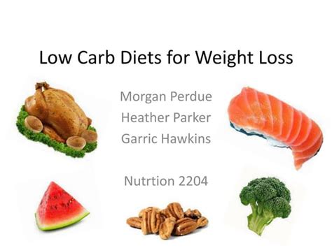 Low Carb Diets For Weight Loss